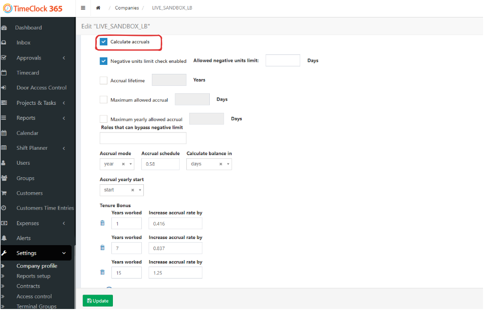 TimeClock 365 Employee Management, Door Access Control and Time Tracking Software | How to Set Up Combined PTO
