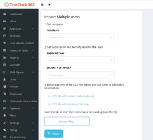 How to Import Multiple Users via CSV file - TimeClock 365 Employee ...