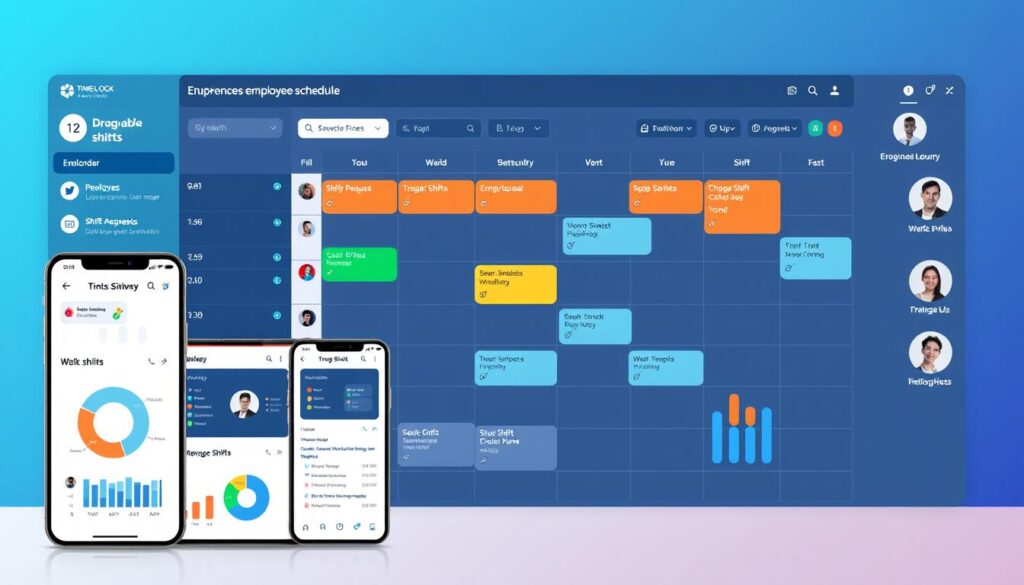 TimeClock 365 Employee Management, Door Access Control and Time Tracking Software | Optimize Shifts with Workforce Scheduling Optimization employee scheduling software features
