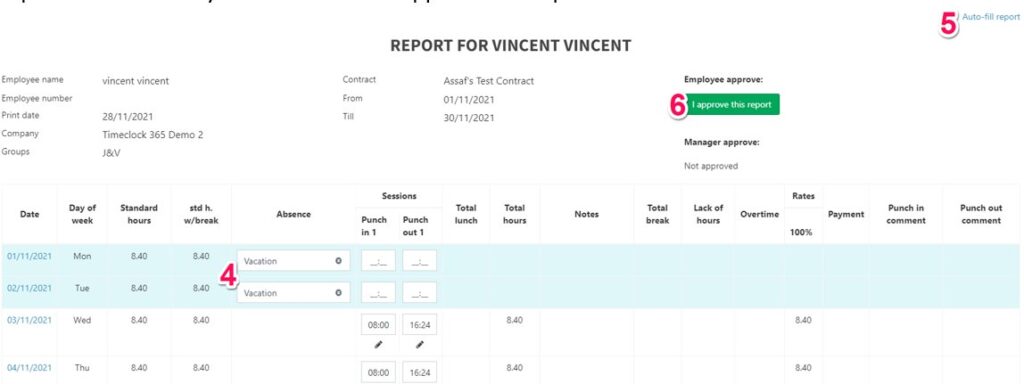 TimeClock 365 Employee Management, Door Access Control and Time Tracking Software | Timesheet Approval